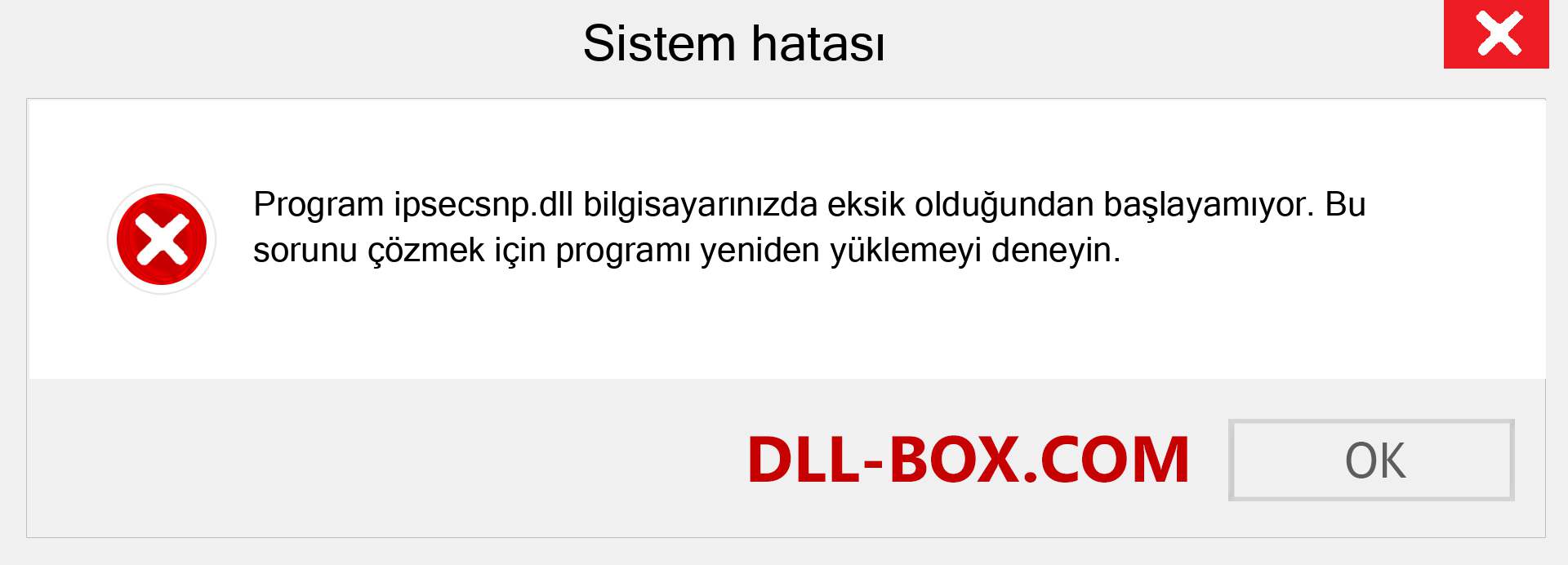 ipsecsnp.dll dosyası eksik mi? Windows 7, 8, 10 için İndirin - Windows'ta ipsecsnp dll Eksik Hatasını Düzeltin, fotoğraflar, resimler